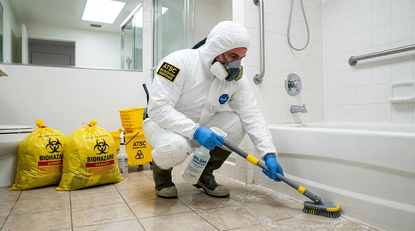 Decontamination equipment deployed for Blood Cleanup in Leander